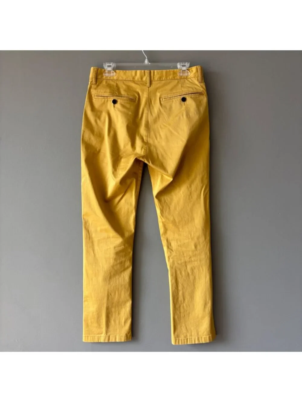 Acne Studios Men's Chino Pants Size 46 Yellow Mustard 30x27